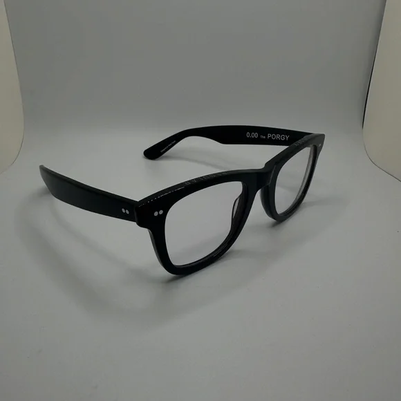 NWT CADDIS Readers - Porgy Backstage in Polished Black - 0.0x Magnification - Picture 7 of 8